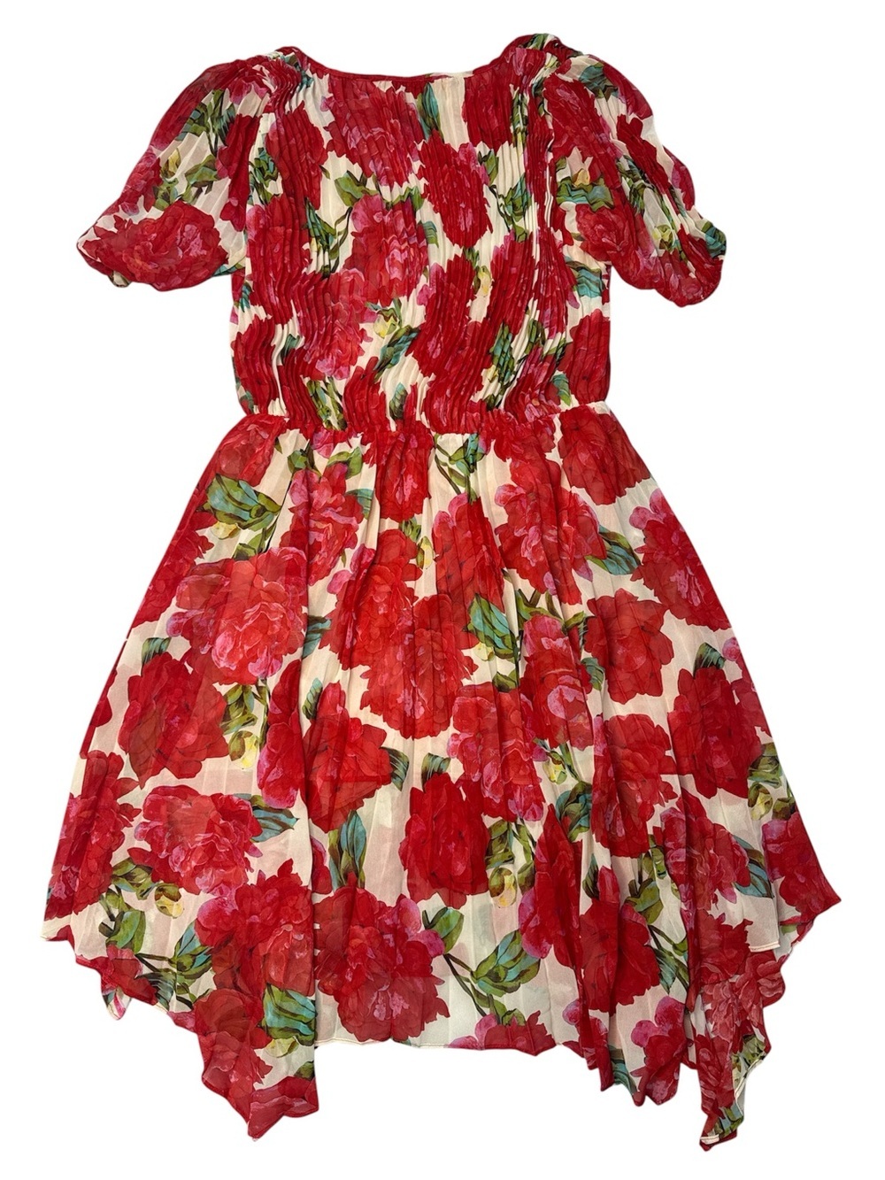 The Kooples Summer Peonies Red Dress Small - Picture 4 of 9